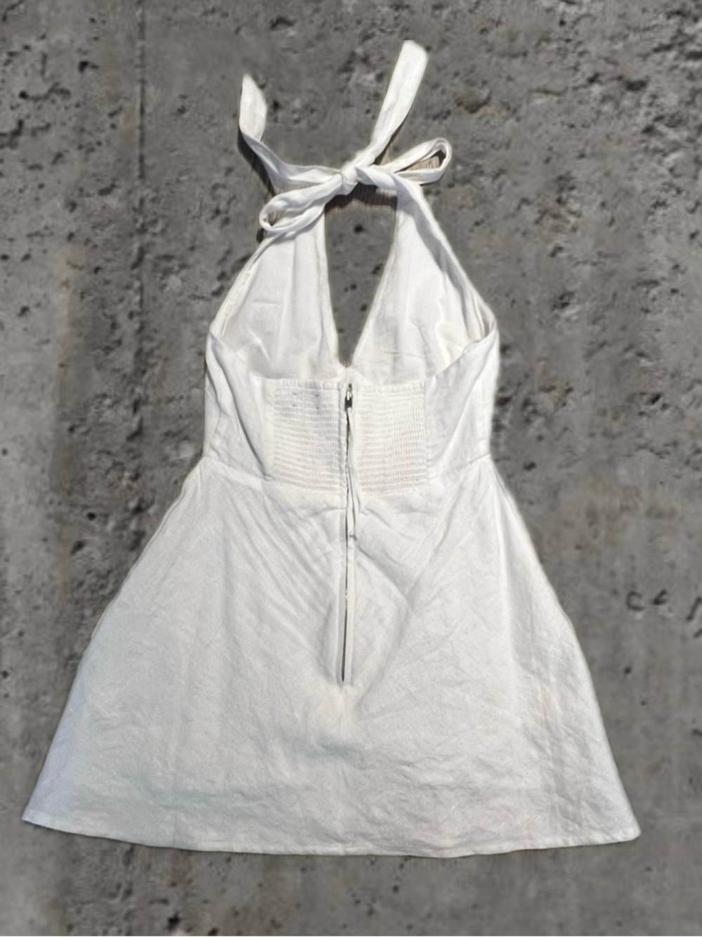 Aritzia Linen Mini Dress - Picture 2 of 3